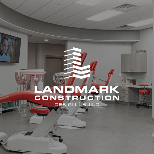 landmark construction website logo